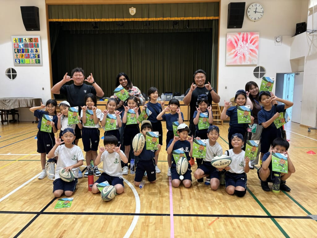 三菱重工相模原ダイナボアーズ様による特別授業を行いました