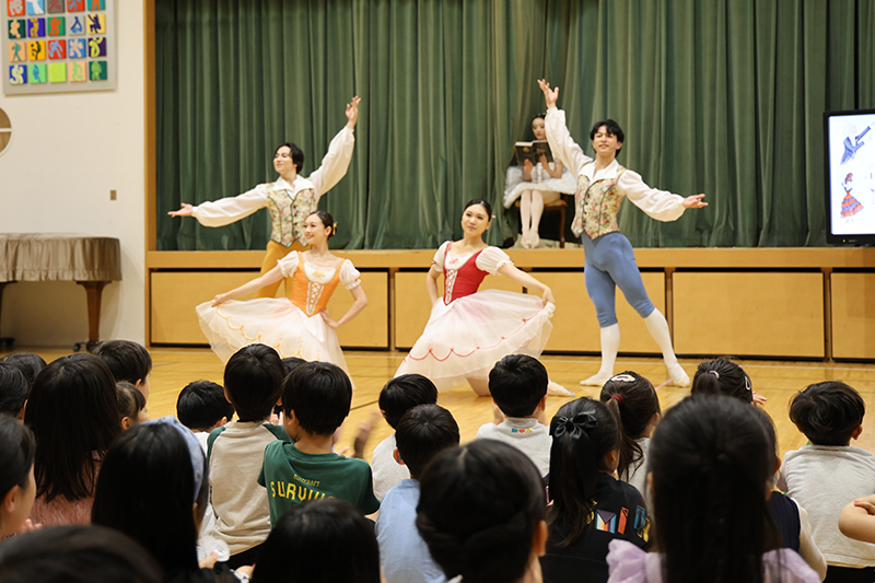 アトリエヨシノ様によるバレエ公演を実施しました